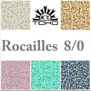 TOHO rocailles 8/0